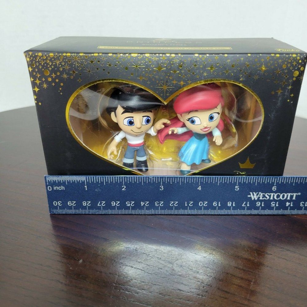 Disney Princess Romance Series Ariel and Eric 2.5" Figures